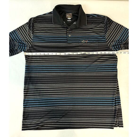 Greg Norman for Tasso Elba Golf Polo Shirt PlayDry - Size Large - Picture 2 of 6